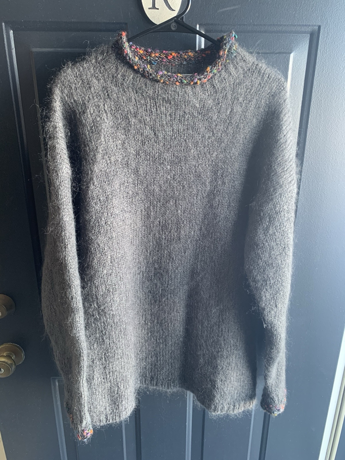 Top Notch Knits Handcrafted Vintage Sweater Fits Large