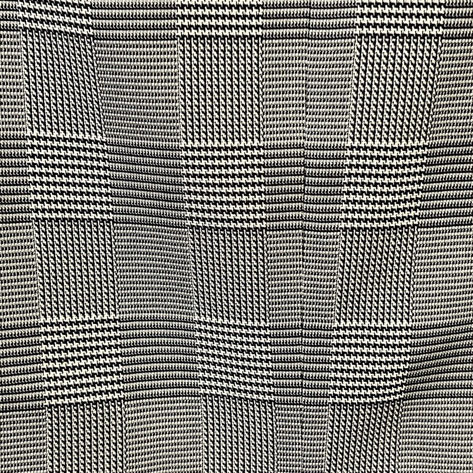Petite Sophisticate 2PC Suit Set 10P Grey Black Plaid Vintage Classic Career