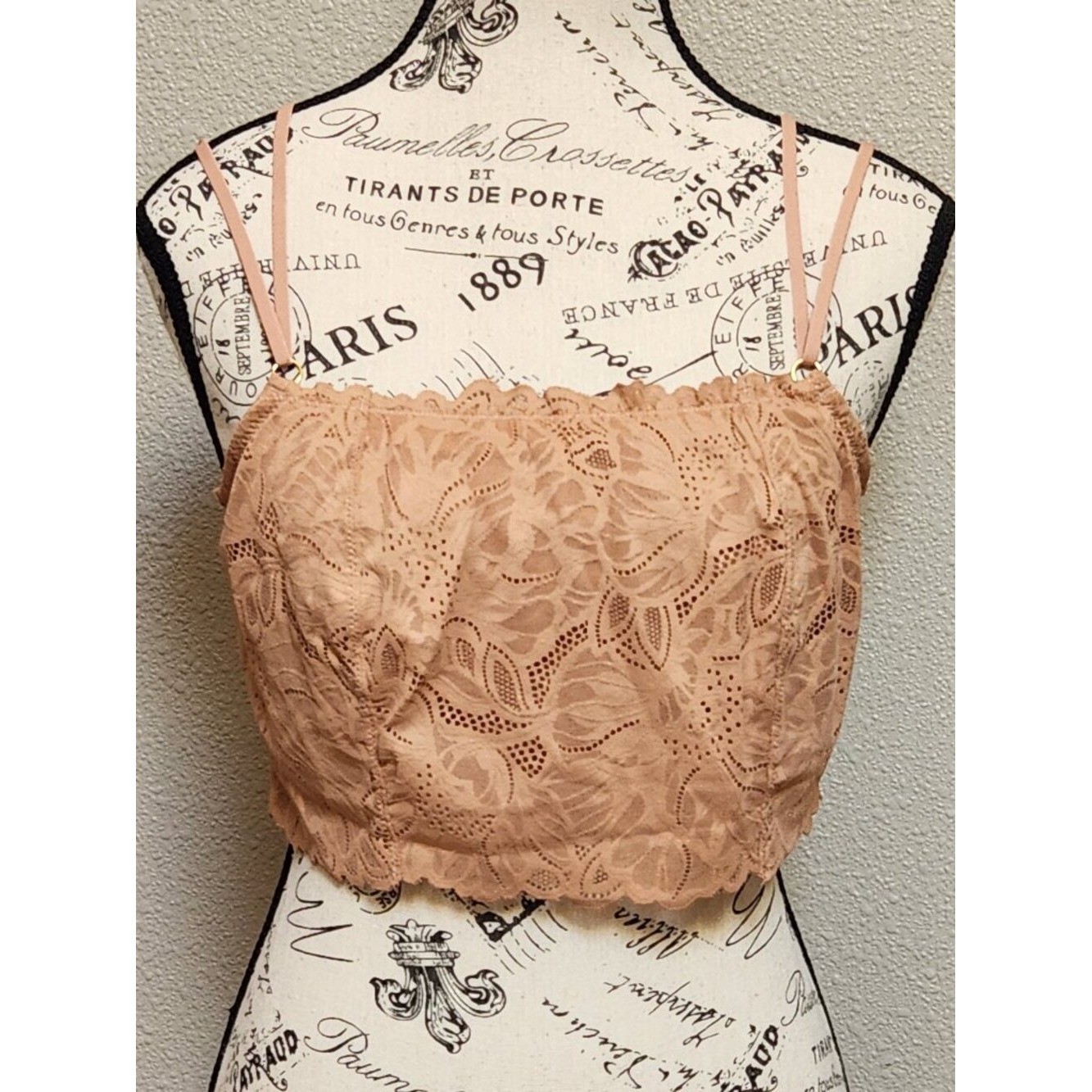 AERIE Lace Strappy Cami – Large – NEW NWT