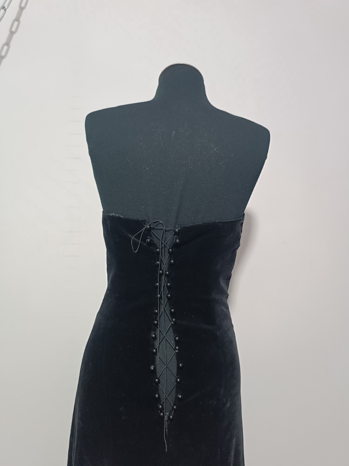 Laura Ashley Cotton Velvet Dress made in Great Britain EUR36/UK10/USA8