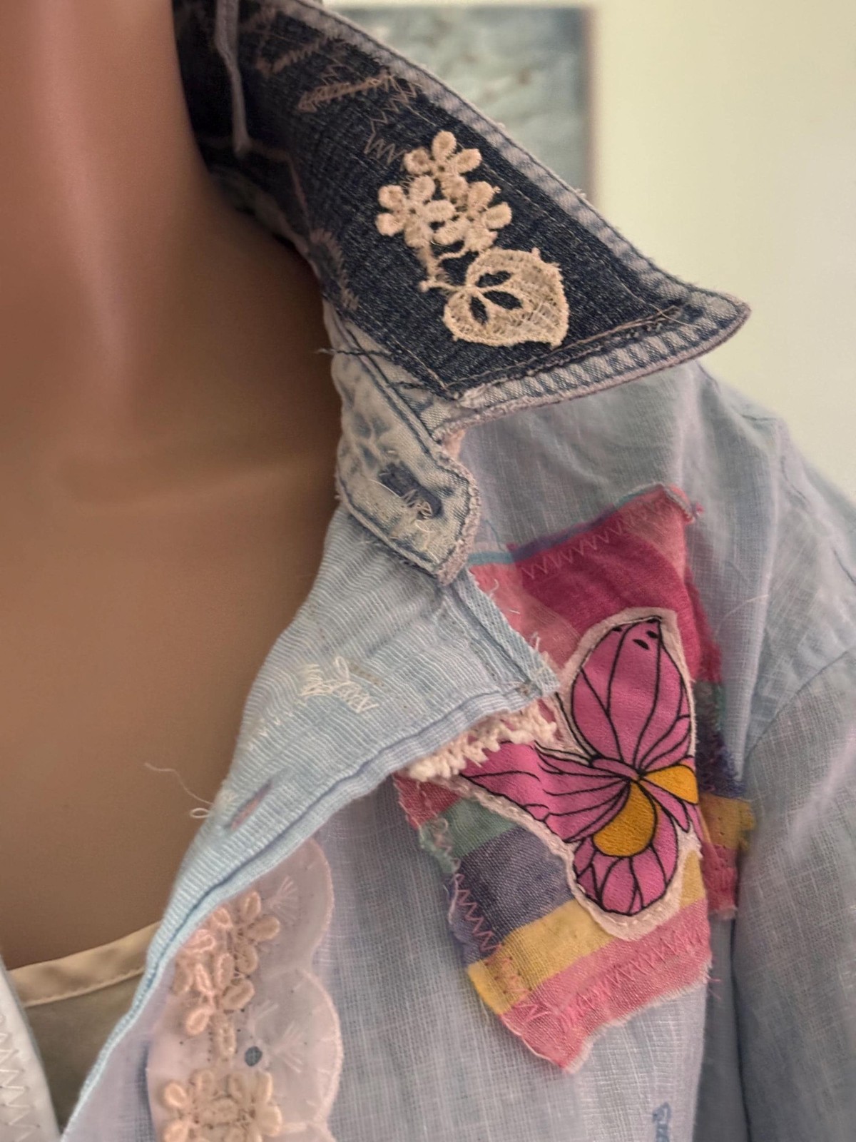 Upcycled Duster Handmade Fairy Style Jacket