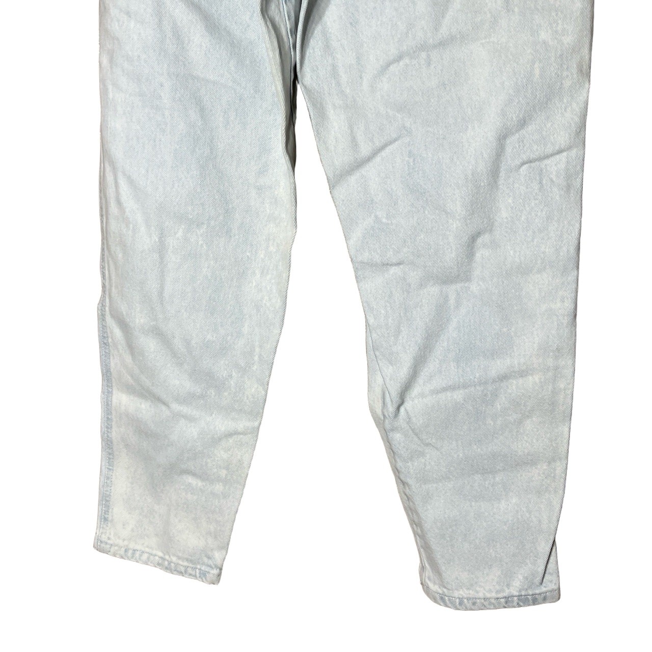 ZENA Jeans Light Blue Acid Wash Vintage High Waisted Tapered Retro Mom size 10