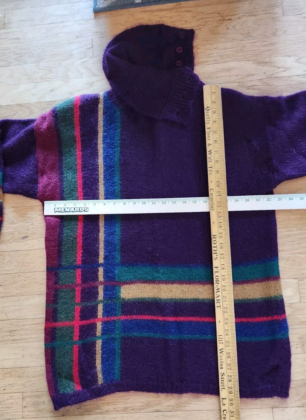Vintage 80s Wm’s Boundary Waters Sweater * graphic Design * szM * Good Condition