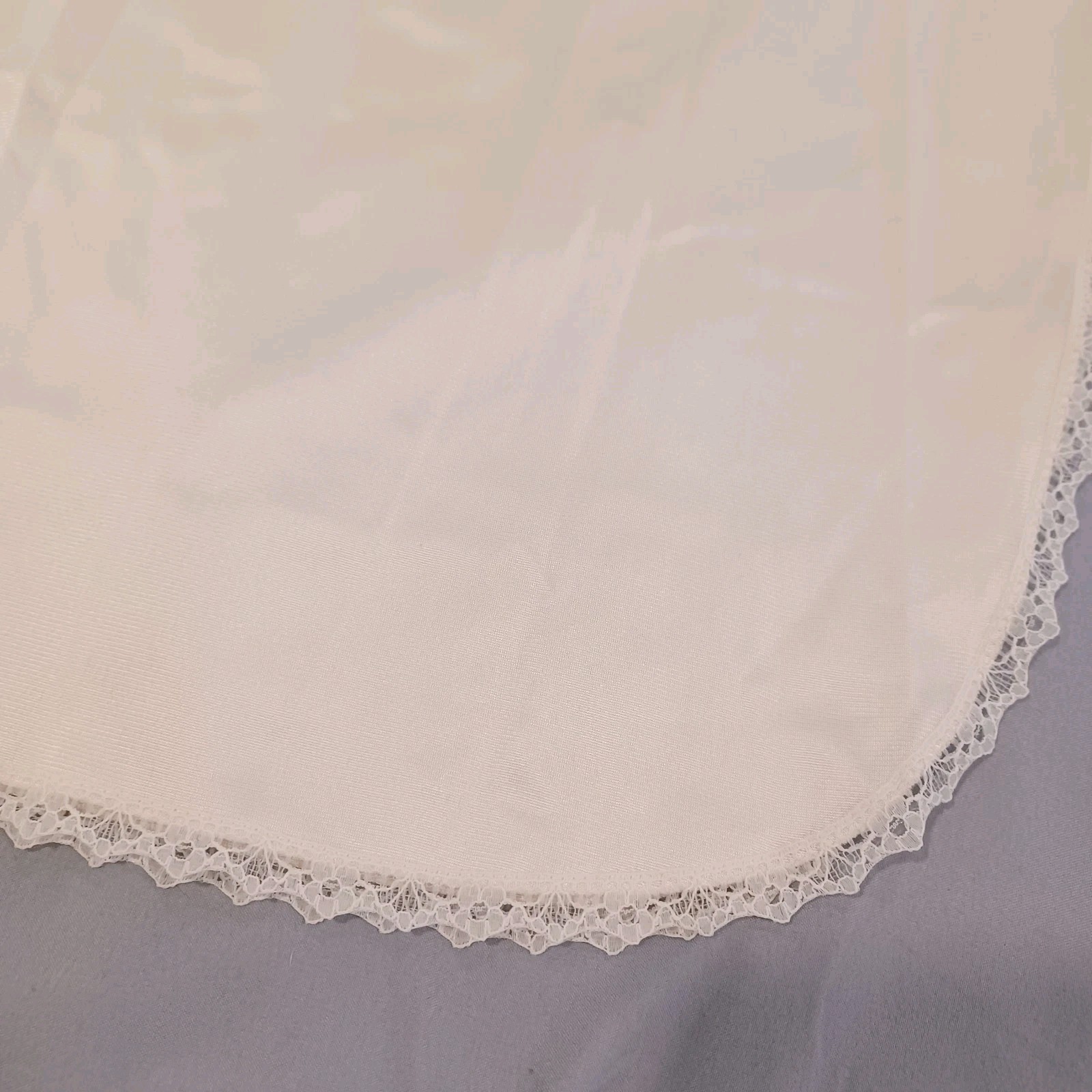 Womans Vintage Undergarment Slips Vanity Fair Sears Ivory Lacey