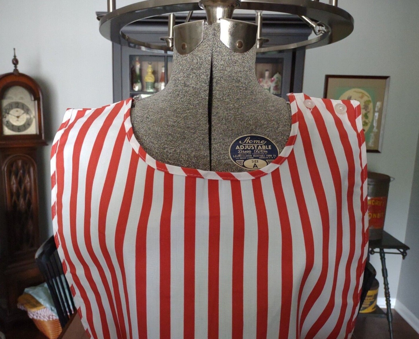 🌟 Vtg 70s Candy Striper Apron Uniform Fashion Seal Shane Uniforms New Old Stock