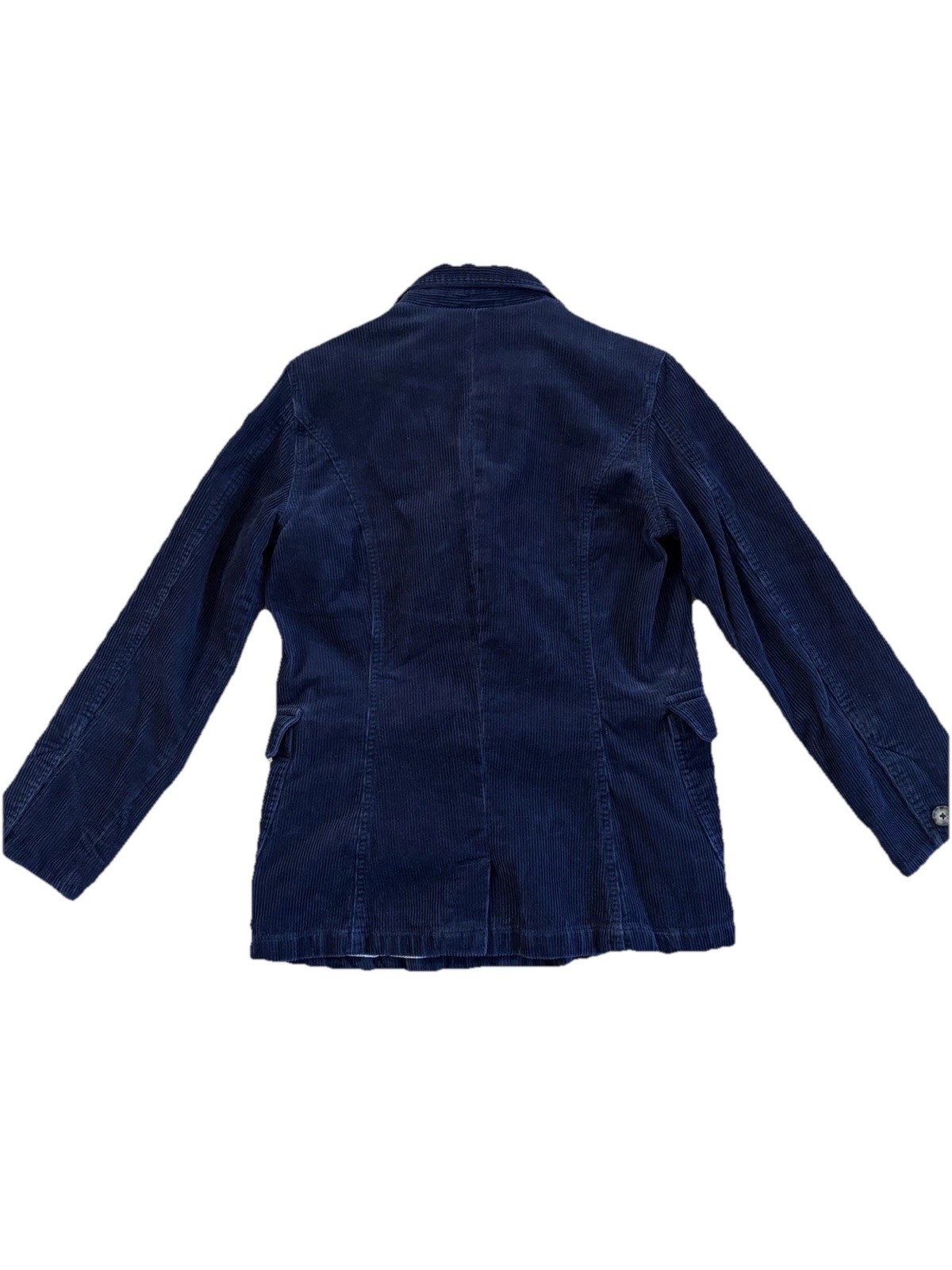 Vintage Double Breasted OshKosh Workwear Corduroy Jacket Women’s Navy Blue M