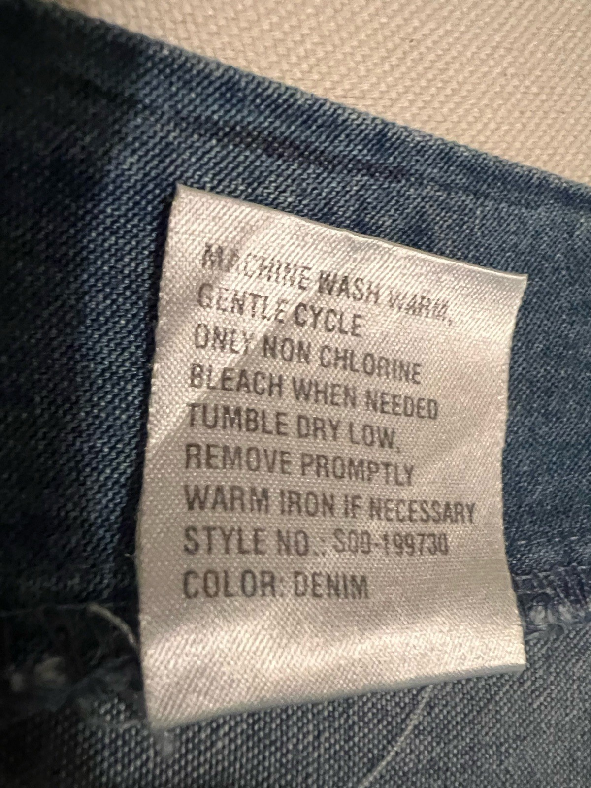 Northern Isles Denim Pinafore
