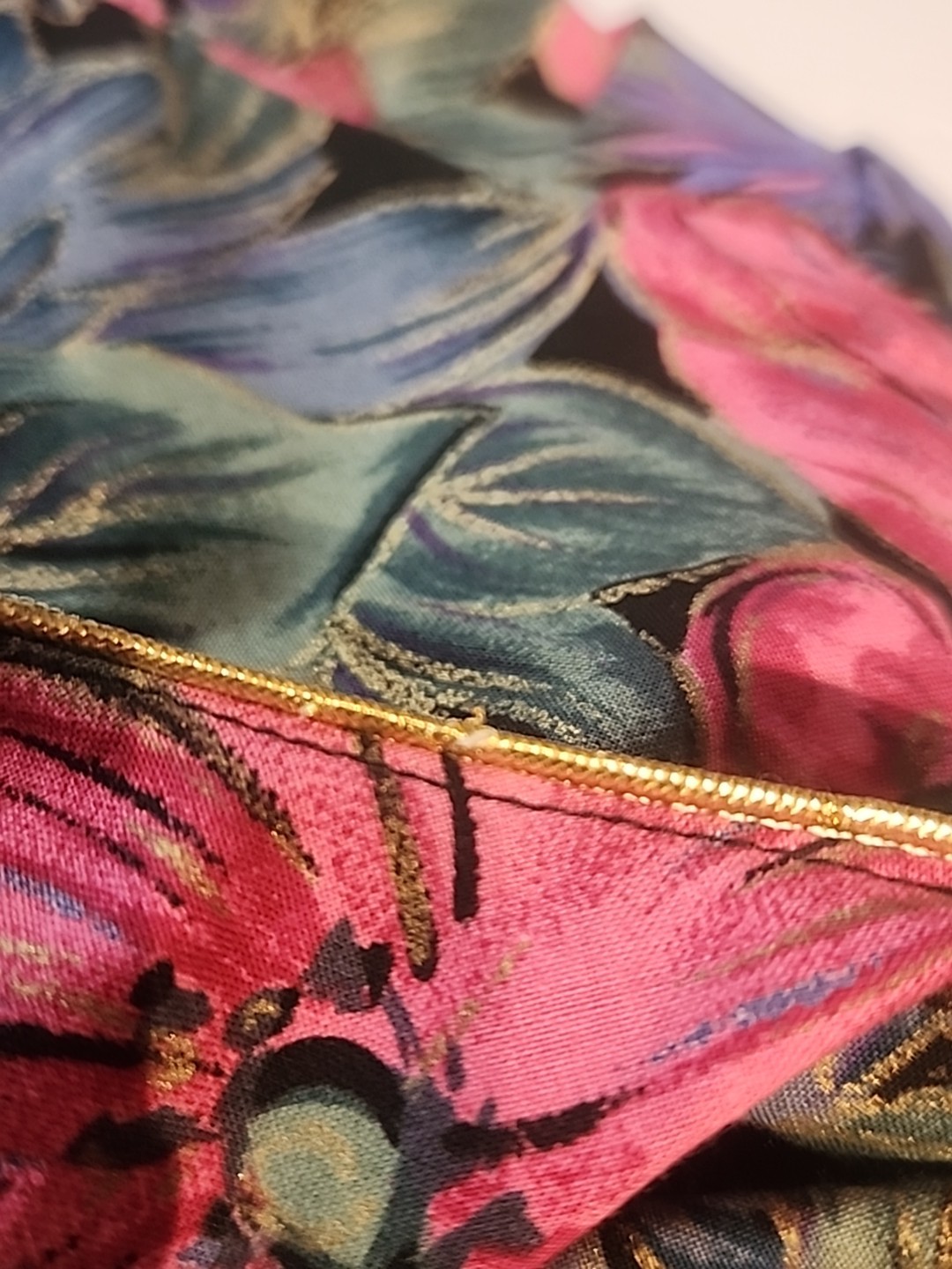 Vintage Miss Dorby Pink Purple Floral Maxi Dress Size 16 NWT