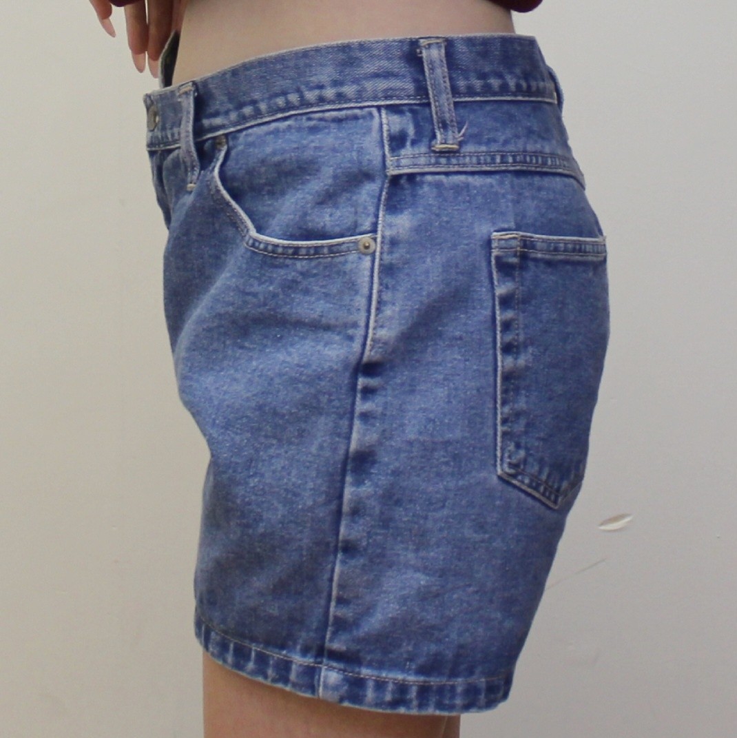 Vintage 90s Jean Shorts by No Excuses Blue jeans