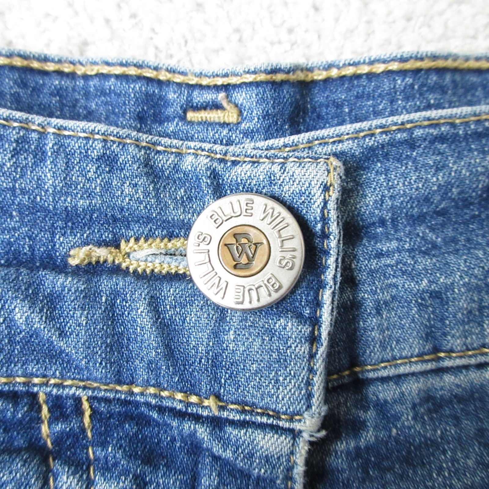 Vintage Blue Willi’s Womens Jeans High Waist Mom Jeans Blue Denim Size 8
