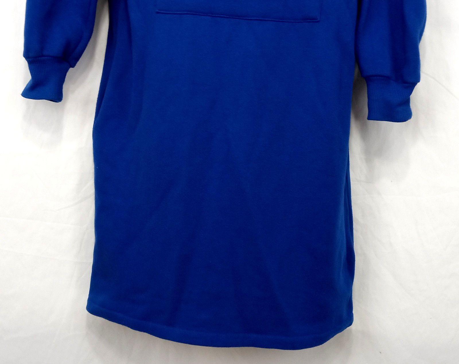 Vintage Pull Over Country Preppy Women’s Royal Blue Utility Dress Turtle Neck