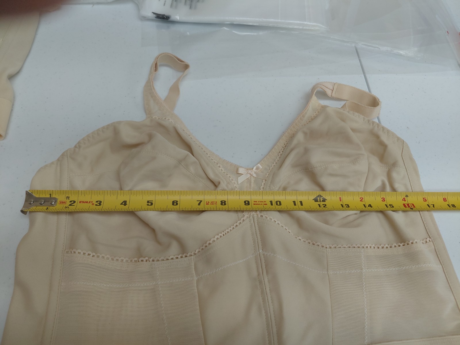 Vintage Crown-nette Longline Bra Size 44D