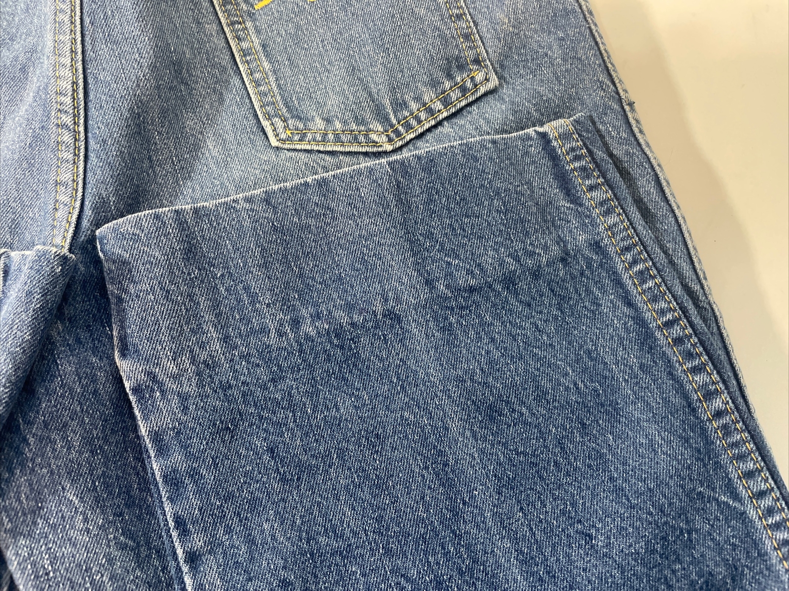 Vintage 80s Cheryl Tiegs Denim Jeans Made In USA 100% Cotton Logo Size 16