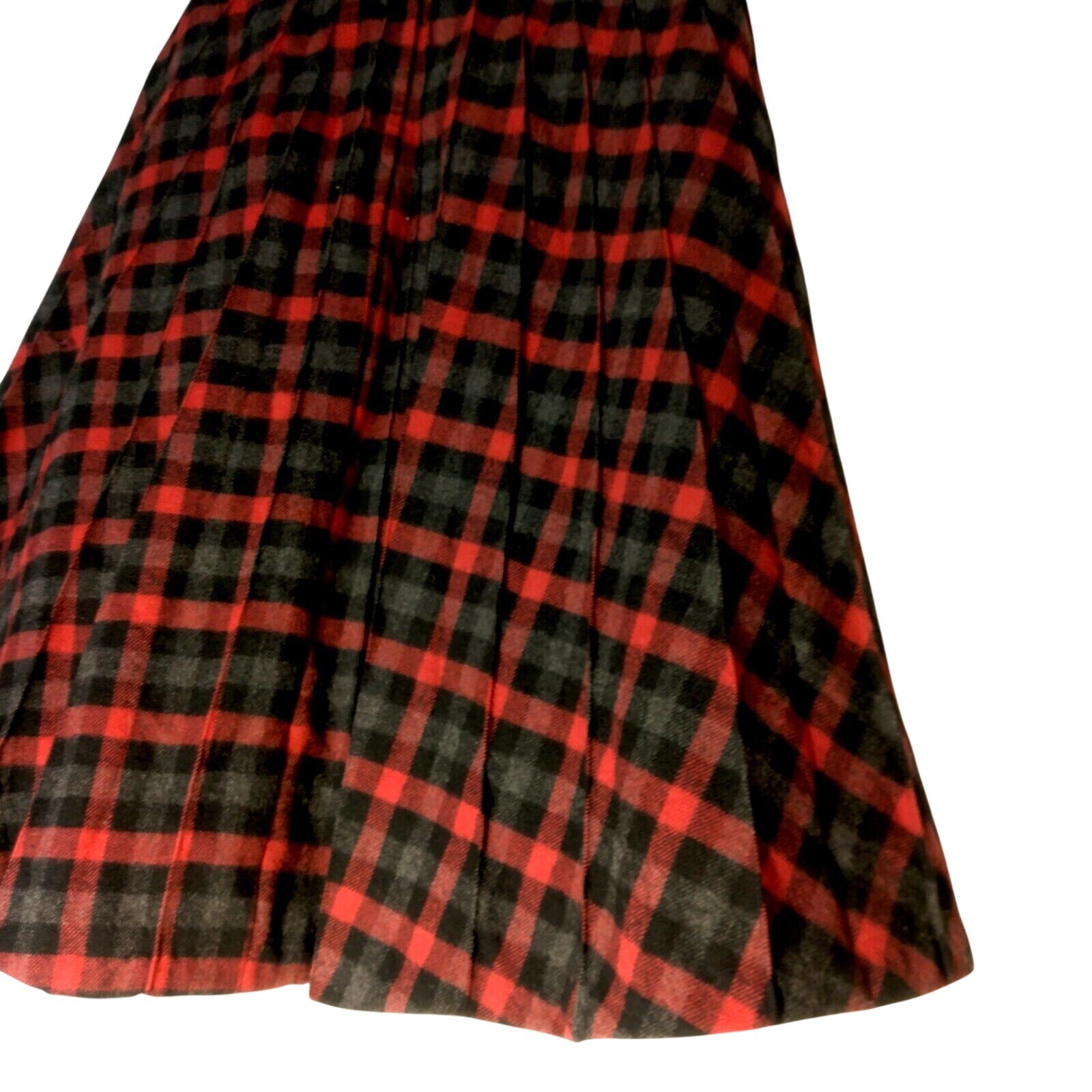 Vintage 1950s Skirt Suit Moordale XS Blazer Skirt Red Gray Virgin Wool