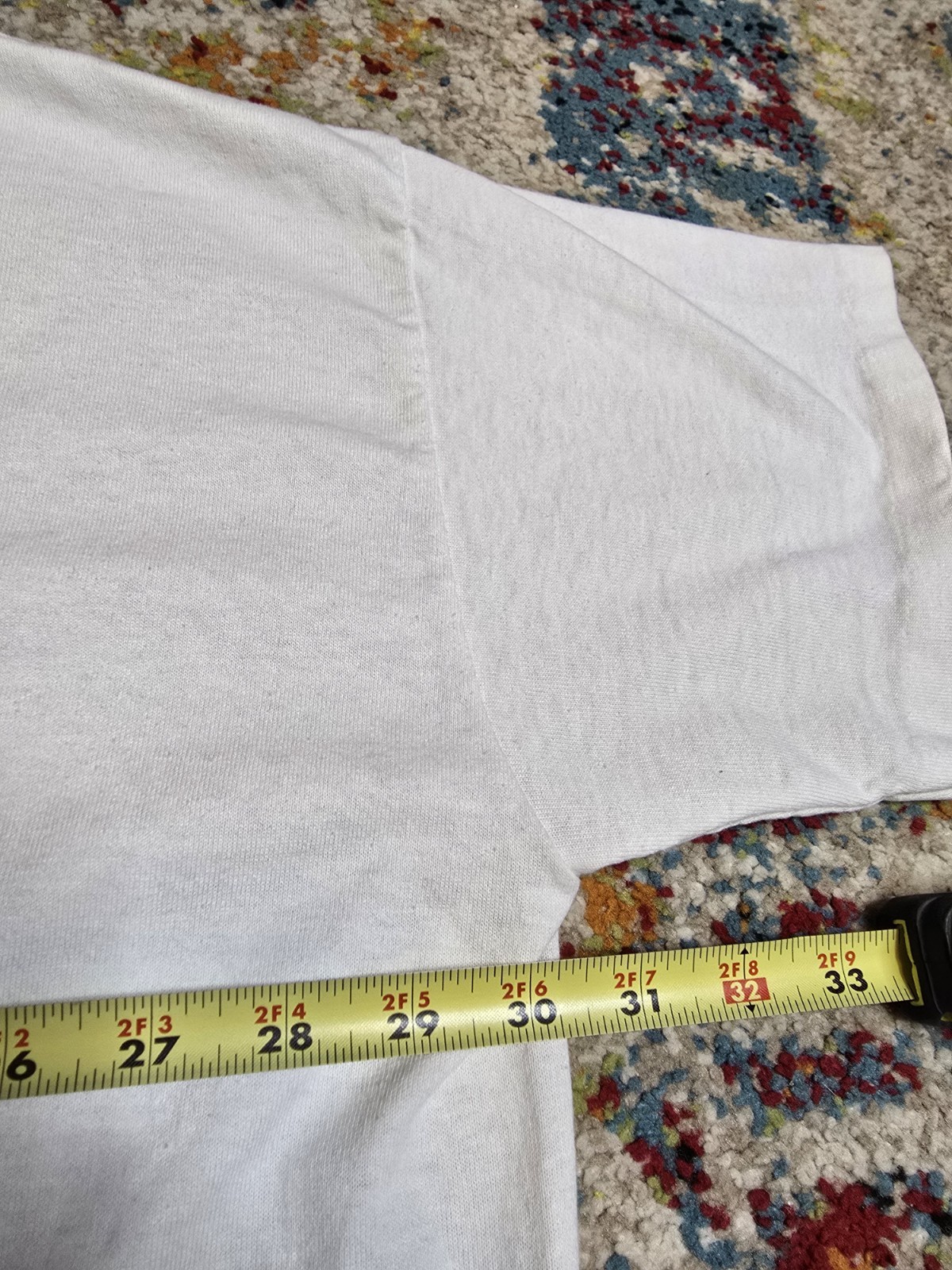 Vintage 90s MC Hammer U Can’t Touch This Graphic Sleep Shirt White Neon Ink OSFA