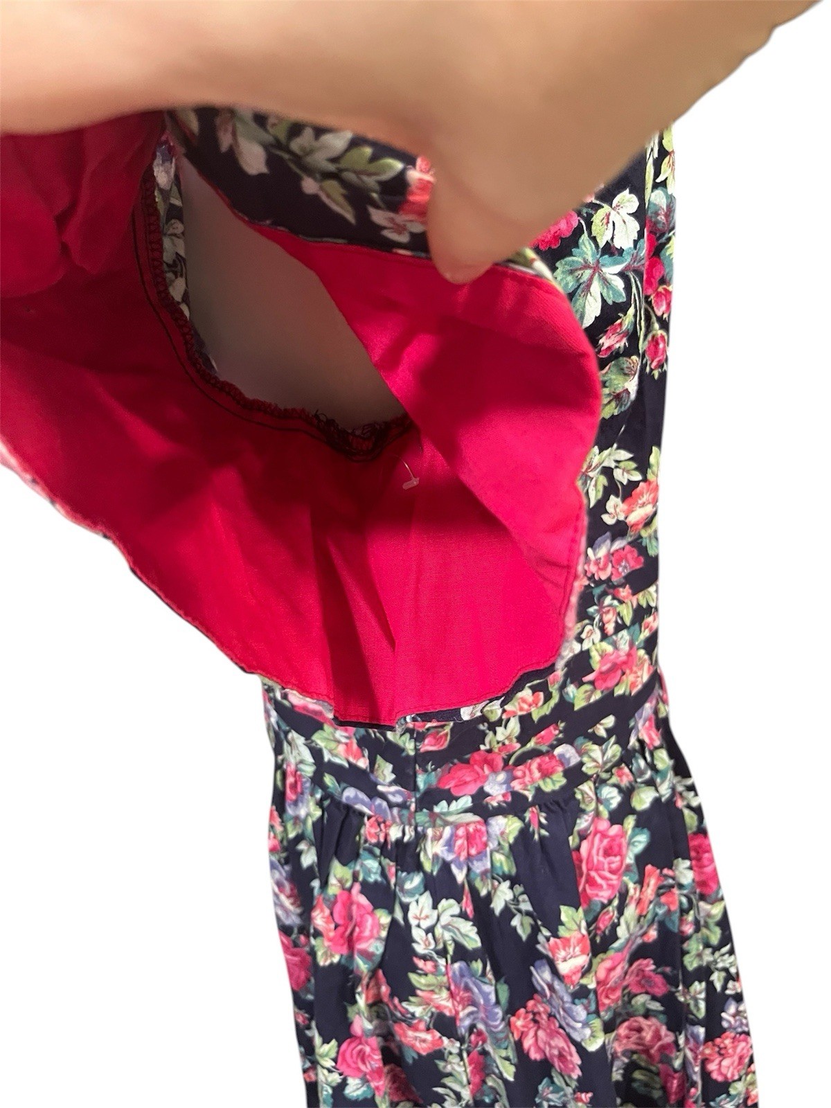 Late 80’s Early 90s Positive Attitude Floral Dress