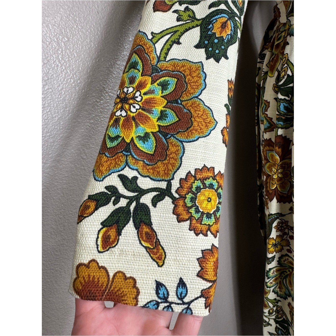 California Charmer 60’s Regency Tapestry Fabric Prairie Dress