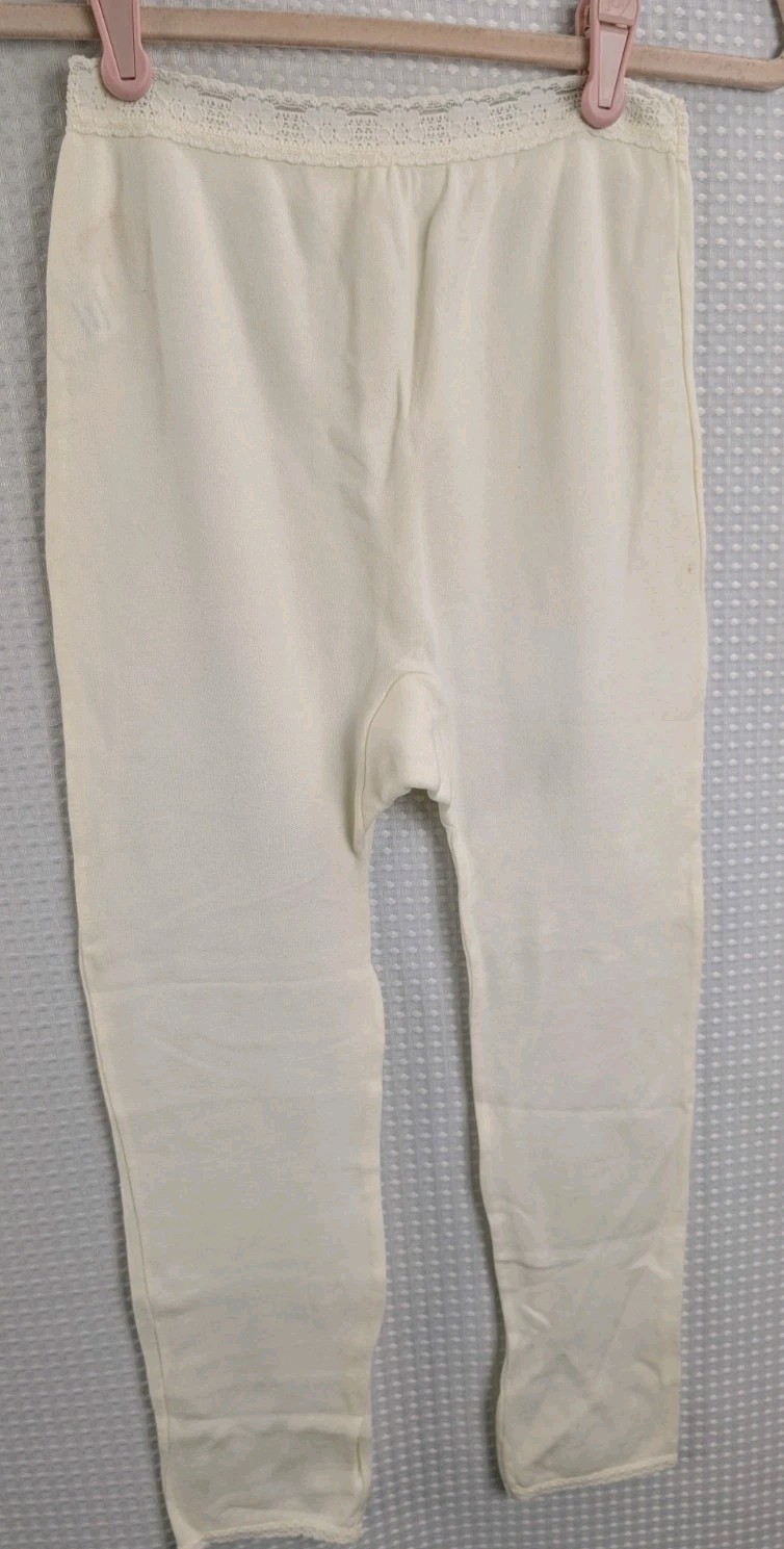 Vtg TWO pr. Jolie Grande Womans Long Johns Long Underwear Size 5-7 NWOT USA Made