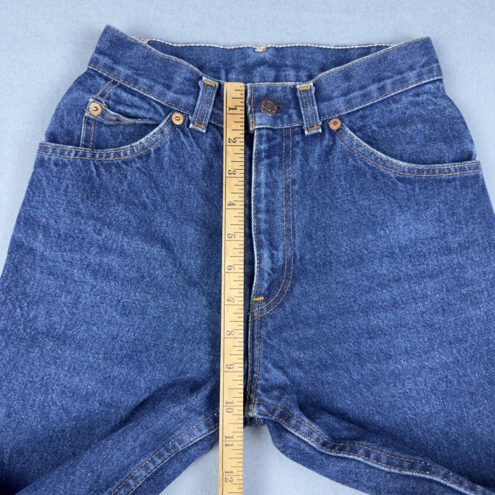 Vtg Levi’s 501 Style White Tab Jeans Women’s 5 Blue High Rise 70s 80s USA Made