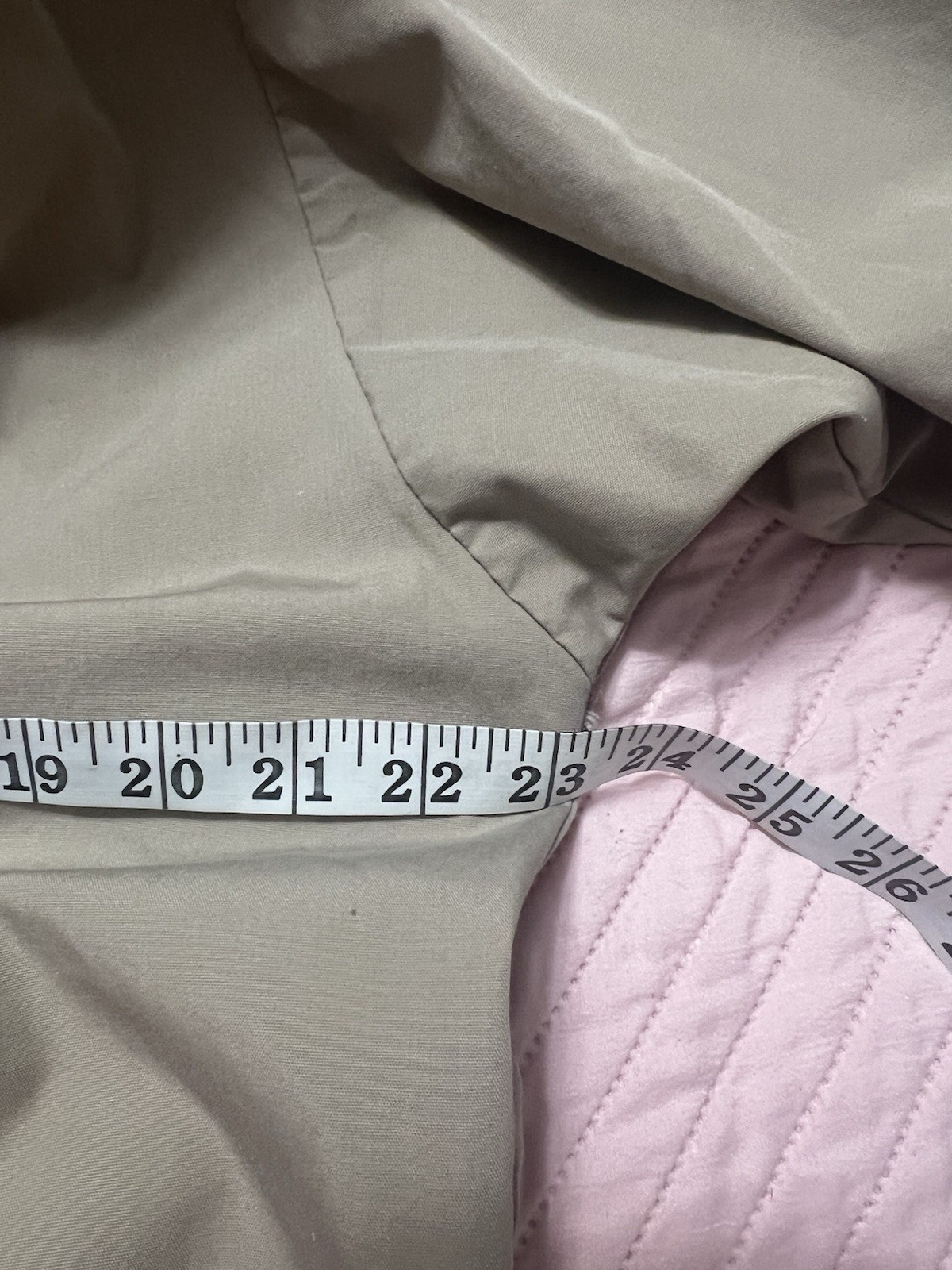 Vintage Christian Dior Work Shirt Button-Down Women’s Large Tan , Blue White red