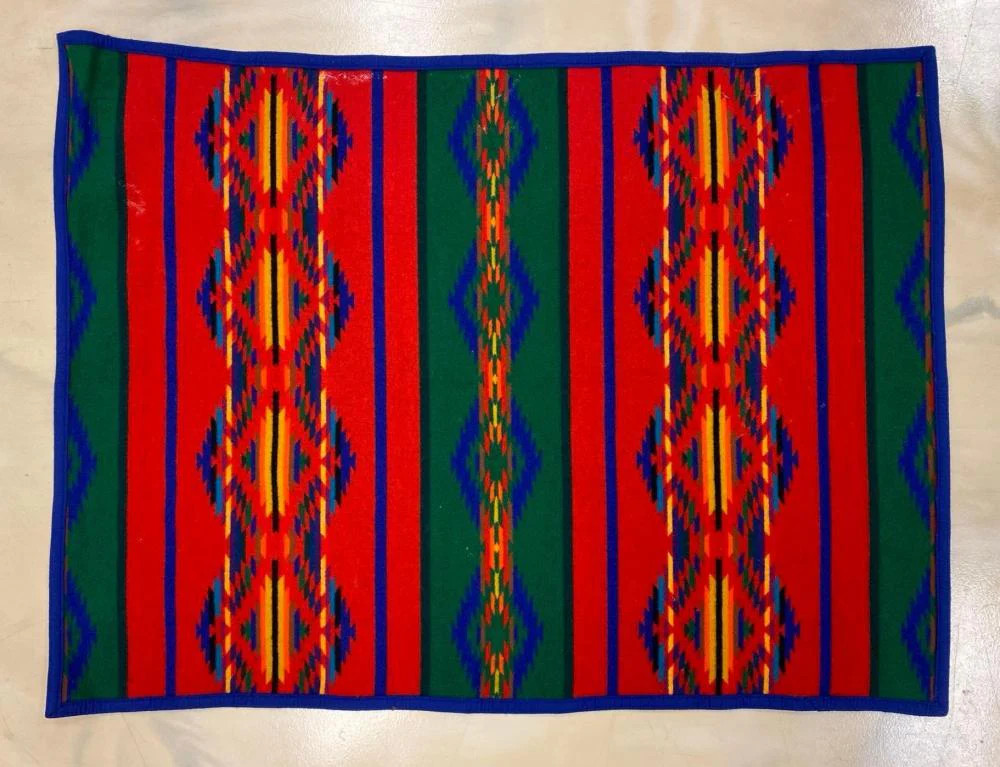 Vintage Pre-1972 Pendleton Hooded Blanket Coat Reversible Wool Beaver State S M