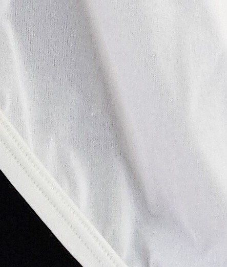 Warner’s Panty Sz 10 Not So Innocent Nudes White Vtg Hi-Waist 55129 Soft Stretch