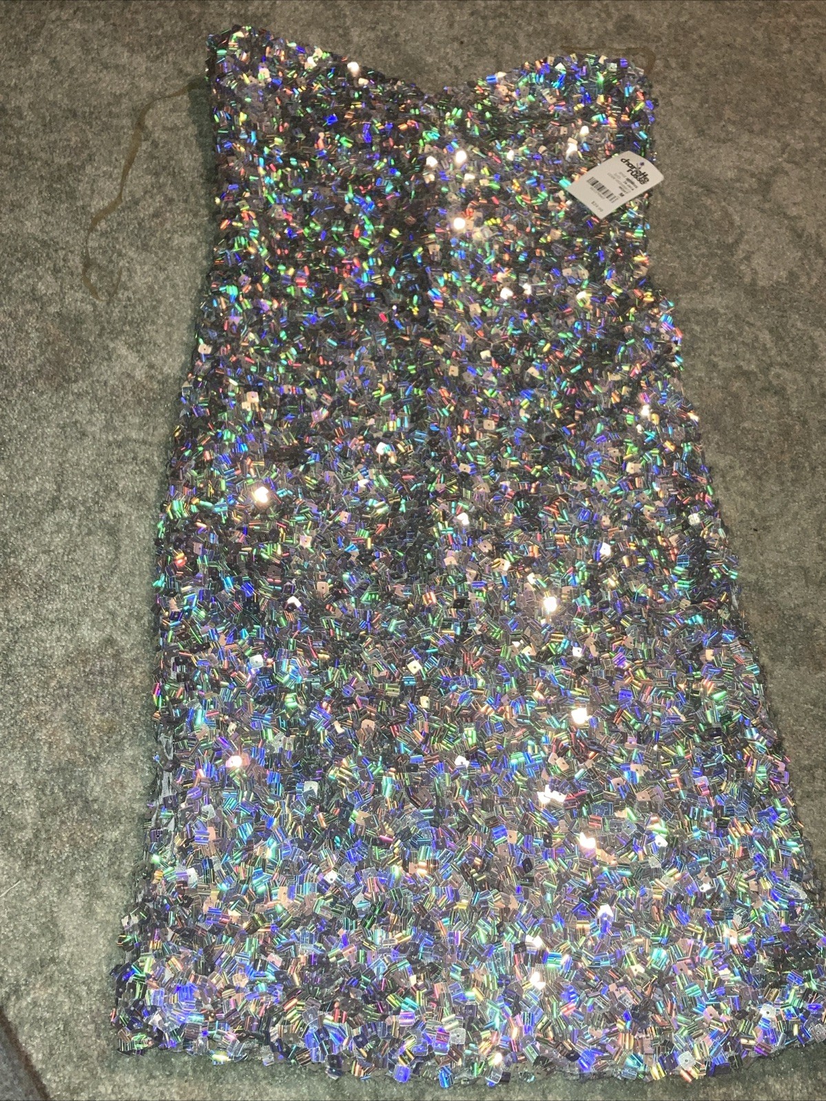 Charlotte Russe Women’s Medium Sequin Dress Sleeveless Party Cocktail