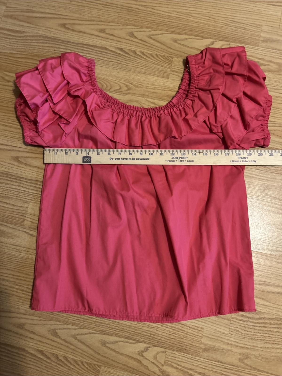 Vintage Handmade Red Floral Square Dance Dress Size Small Western, Rockabilly