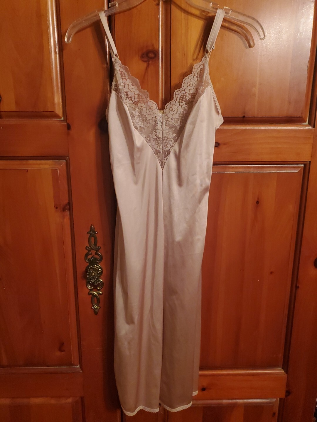 Vintage Full-Slip By Bestform Size 32 Beige