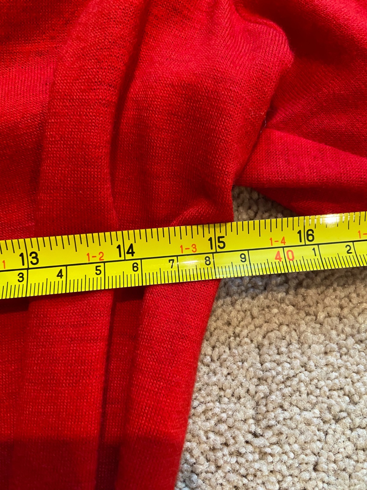 Vintage ACT 1 USA 80s M/10 Red Dress Art Deco Miami Claire Huxtable Dynasty