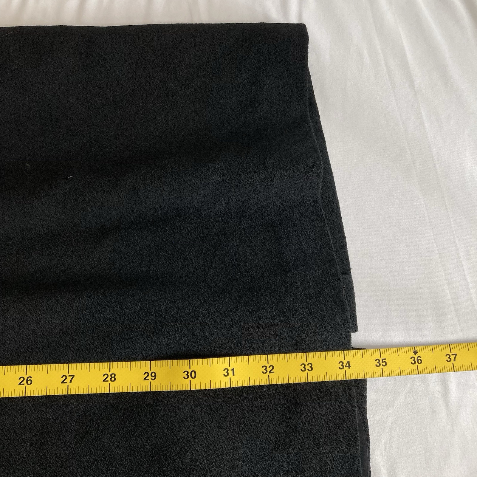 Vtg 80s Oberon Black Wool Shift Dress Sz 10 Old Money Classic Quiet Luxury Mod