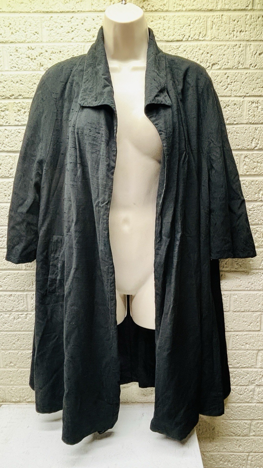 VTG‼ Sophisticated Miss California Black 3/4 Sleeve Collar Jacket 1960’s • VG‼