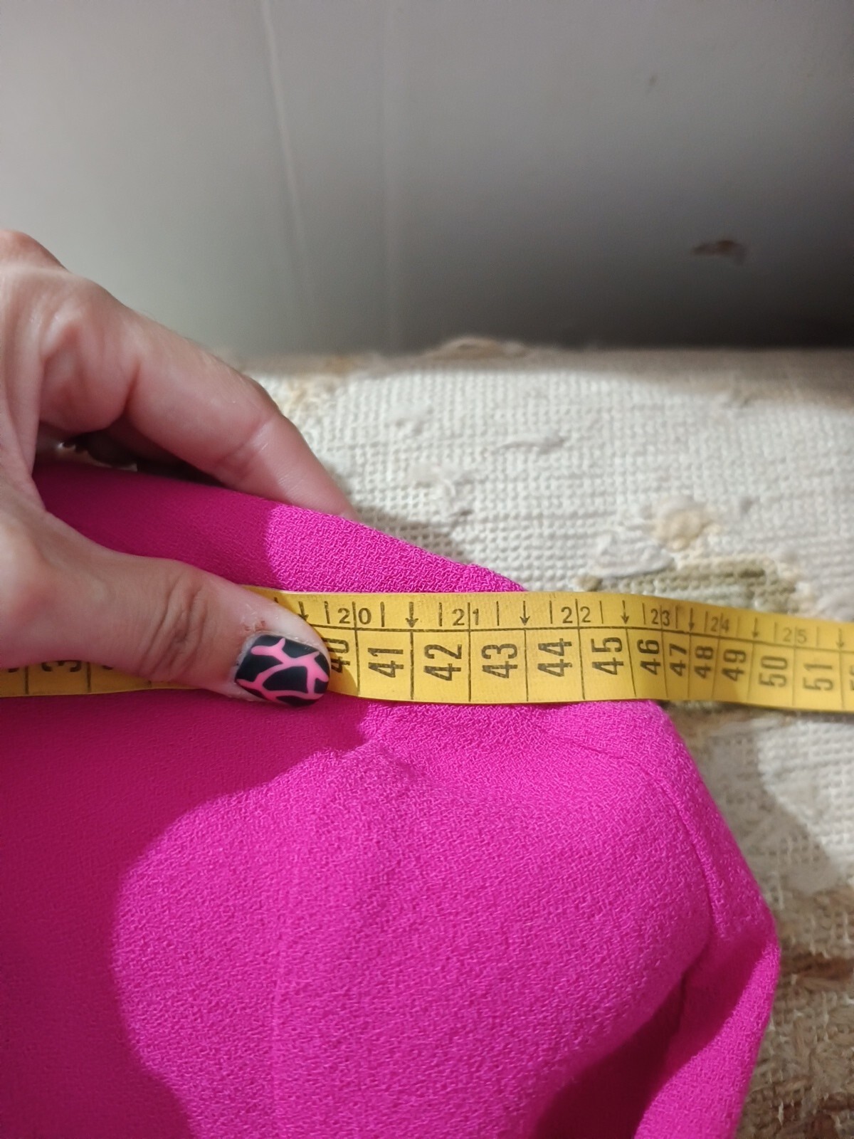 Vintage Tailored Haute Couture Dress Size M/L See Measurements Excellent Condition