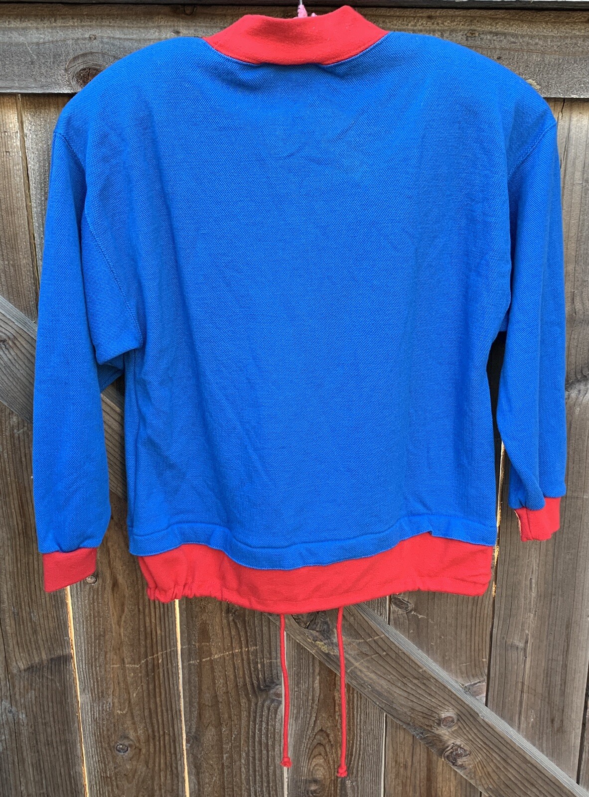 Vintage Parcours by Tan Jay Flag Graphic Sweatshirt Top 80s 1980s Original Tags