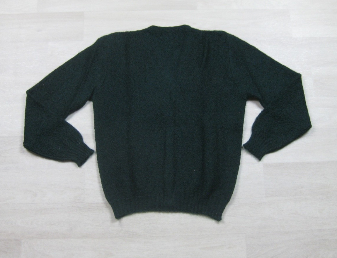 Vintage 60s Bobbie Brooks Mohair Wool Cardigan Sweater Womens (M) V Neck Grunge