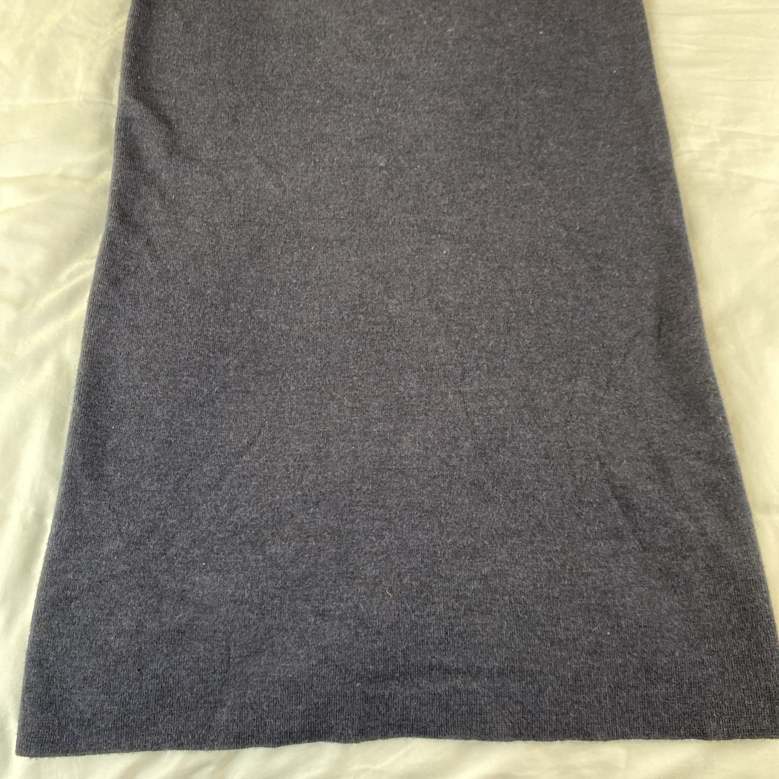 Vtg Eileen Fisher Navy Tank & Skirt Set 2 Piece Sz Med 100% Merino Wool Minimal