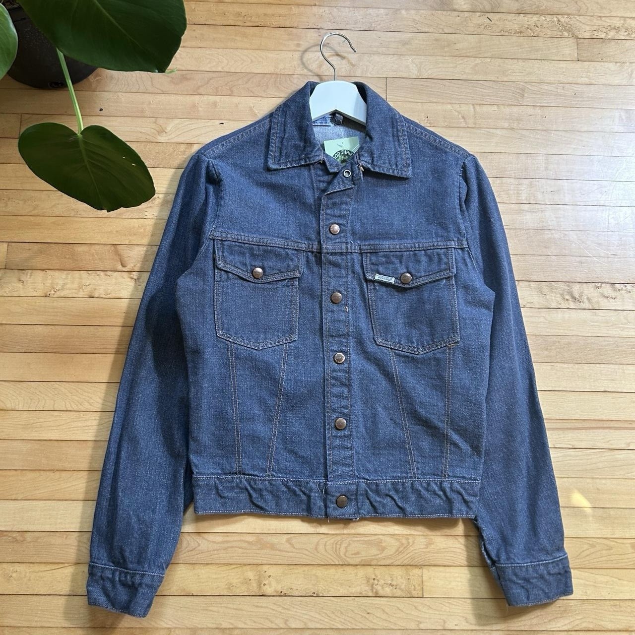 True Vintage 1960’s Sears Rowbucks Selvedge Denim Trucker Jacket Type 1 Size S