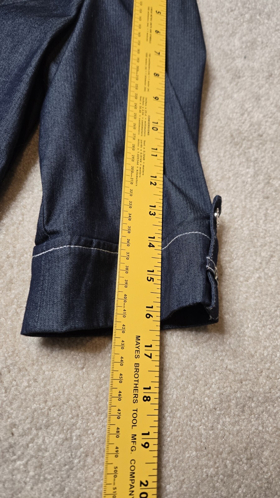 TanJay Womens 8P Pants and 6P Jacket 80s Denim Suit Jean Elastic Waist Short Slv