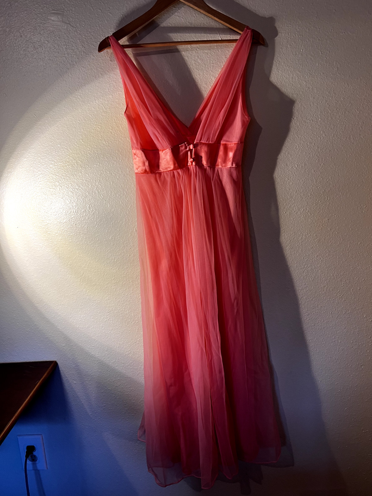 Gossard Artemis Pink Nightgown and Robe Set Small Gorgeous