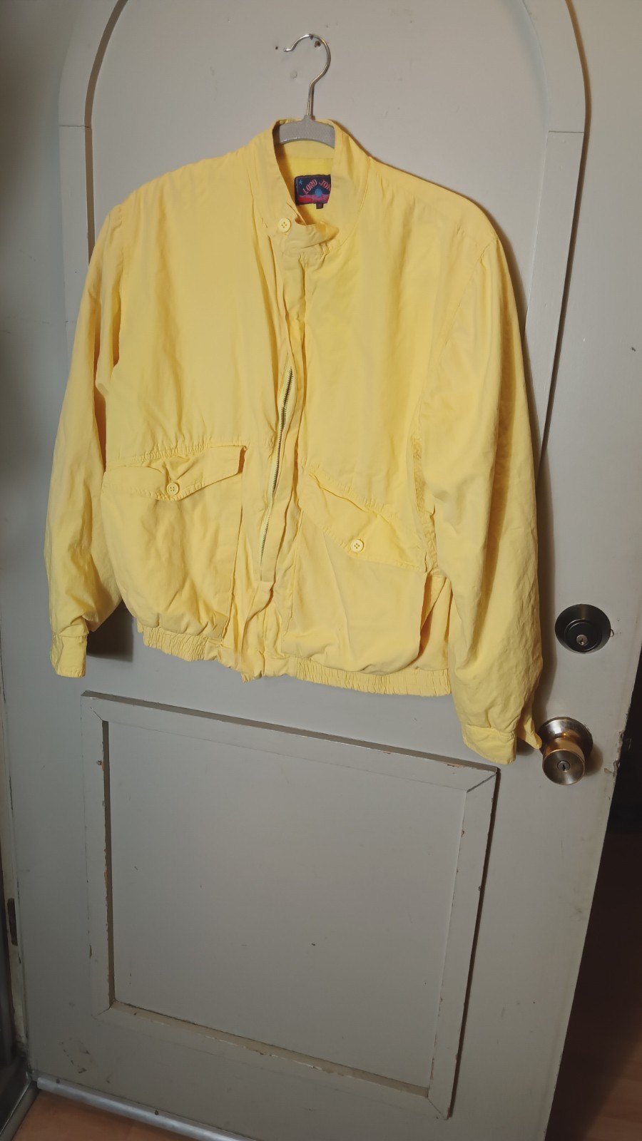 Lord John Vintage Bright Sun Yellow Jacket Double Front Pockets Medium