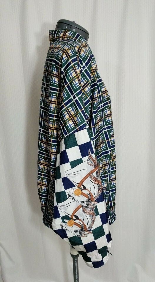 Vintage Andy johns Equestrian Windbreaker size L