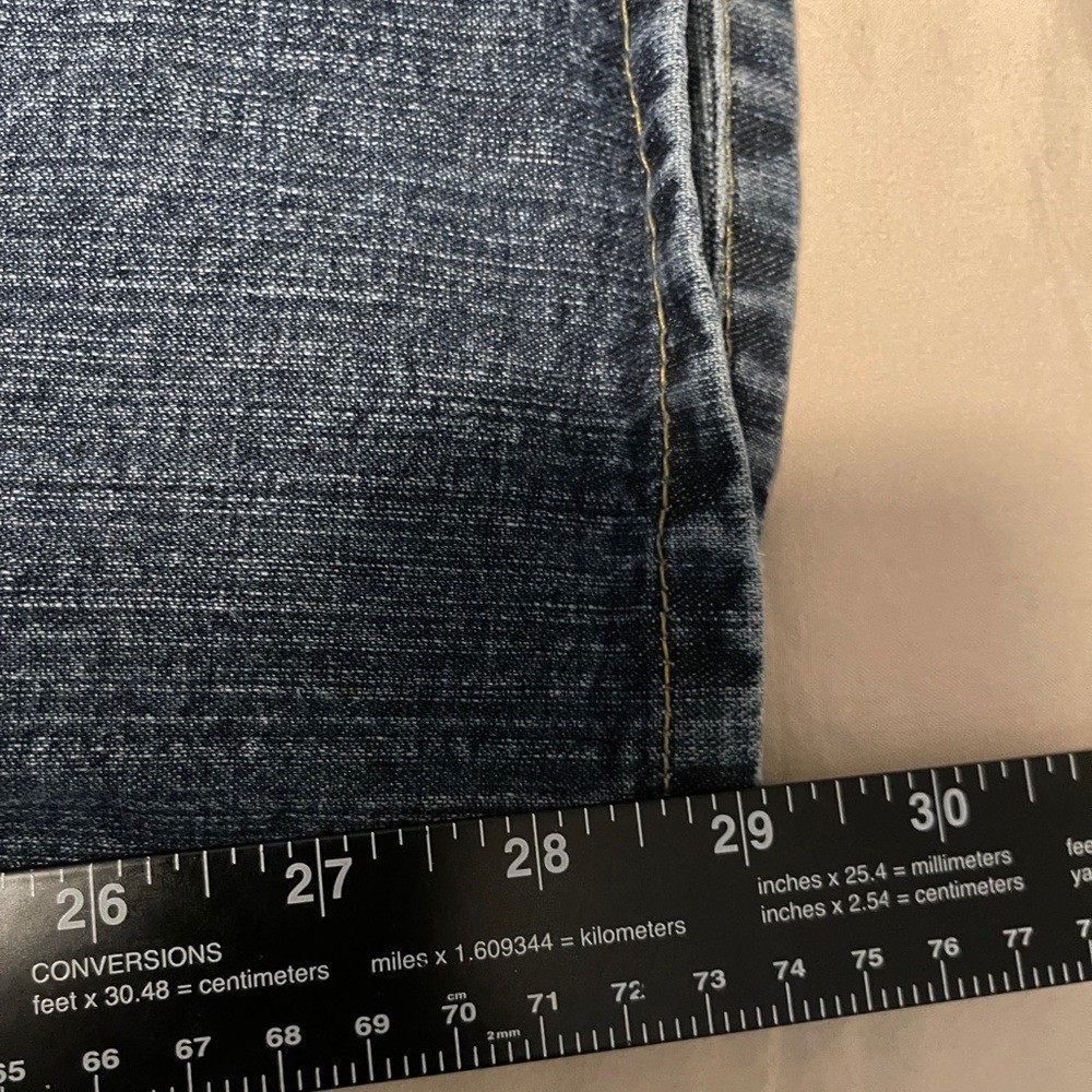 Jordache Jeans Womens 11/12 Petite Blue Flare Normcore 90s Denim Bottoms