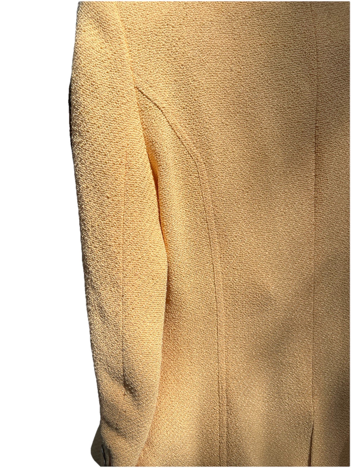 Sonia Rykiel Paris Vintage Lightweight Jacket Blazer Sherbert Orange S Buqle