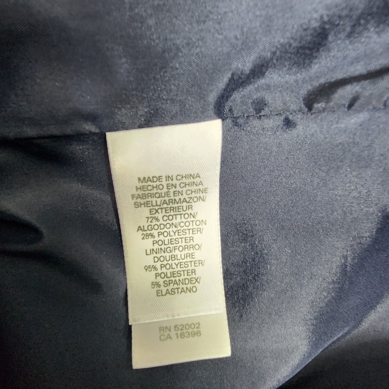Liz Claiborne Navy Blue Blazer Sz 6 Women’s Blazer