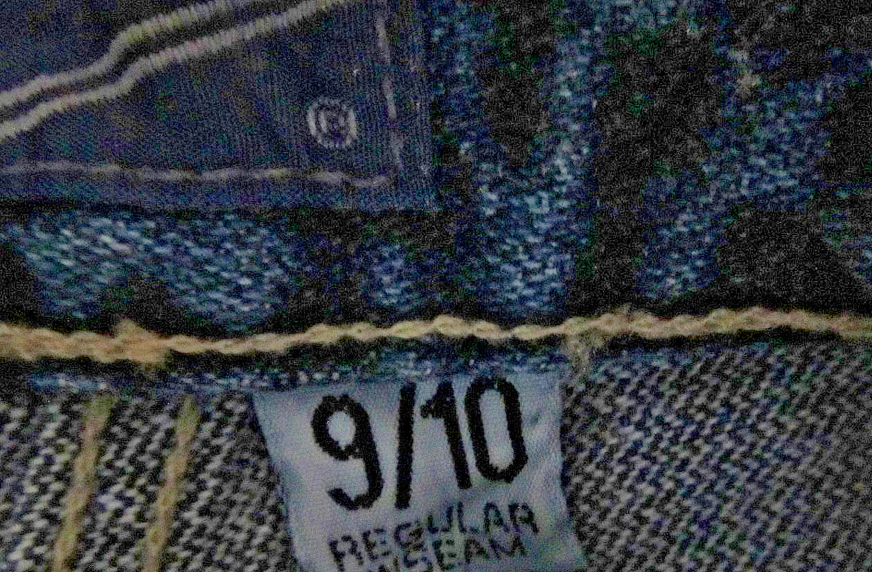 Vintage 1980’s dark wash, blue label Marithe Francois Girbaud jeans size 9/10