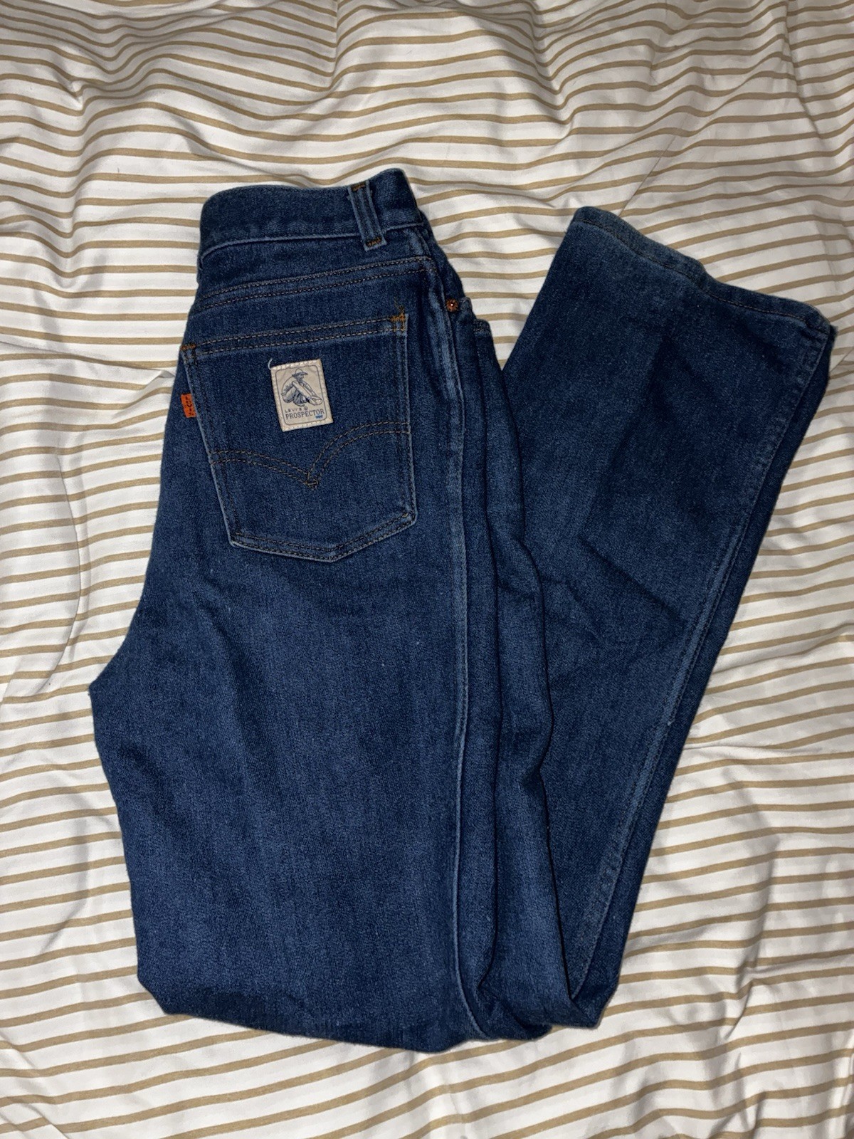 Vintage LEVI’S Orange Tab Young Misses PROSPECTOR 1977 New With Tags SIZE 16