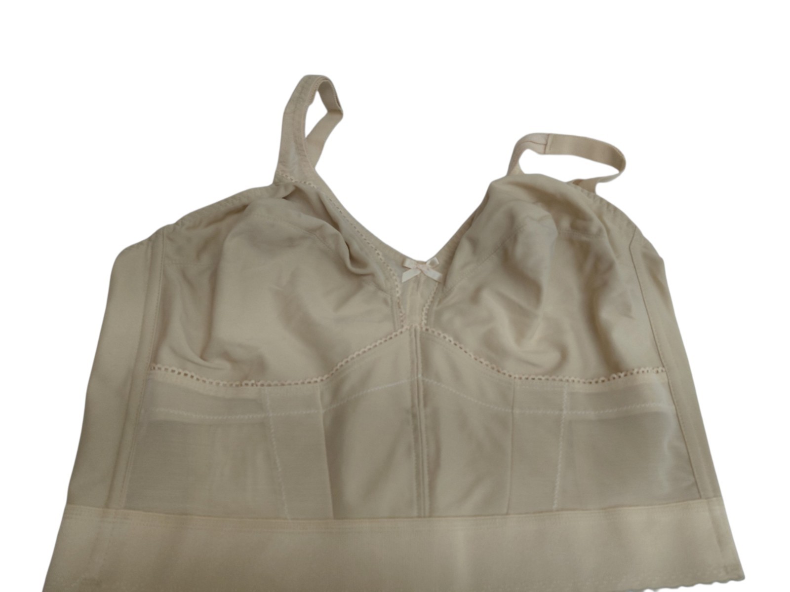 Vintage Crown-nette Longline Bra Size 44D