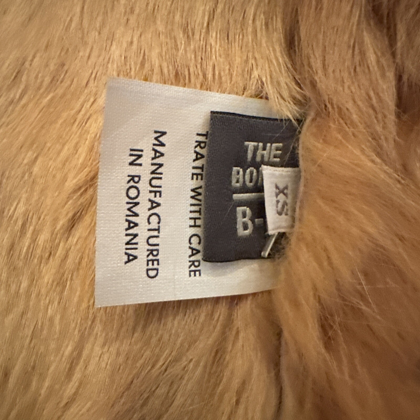 NWT Suede Leather Shearling Jacket Women Size XS Possibly Reversible