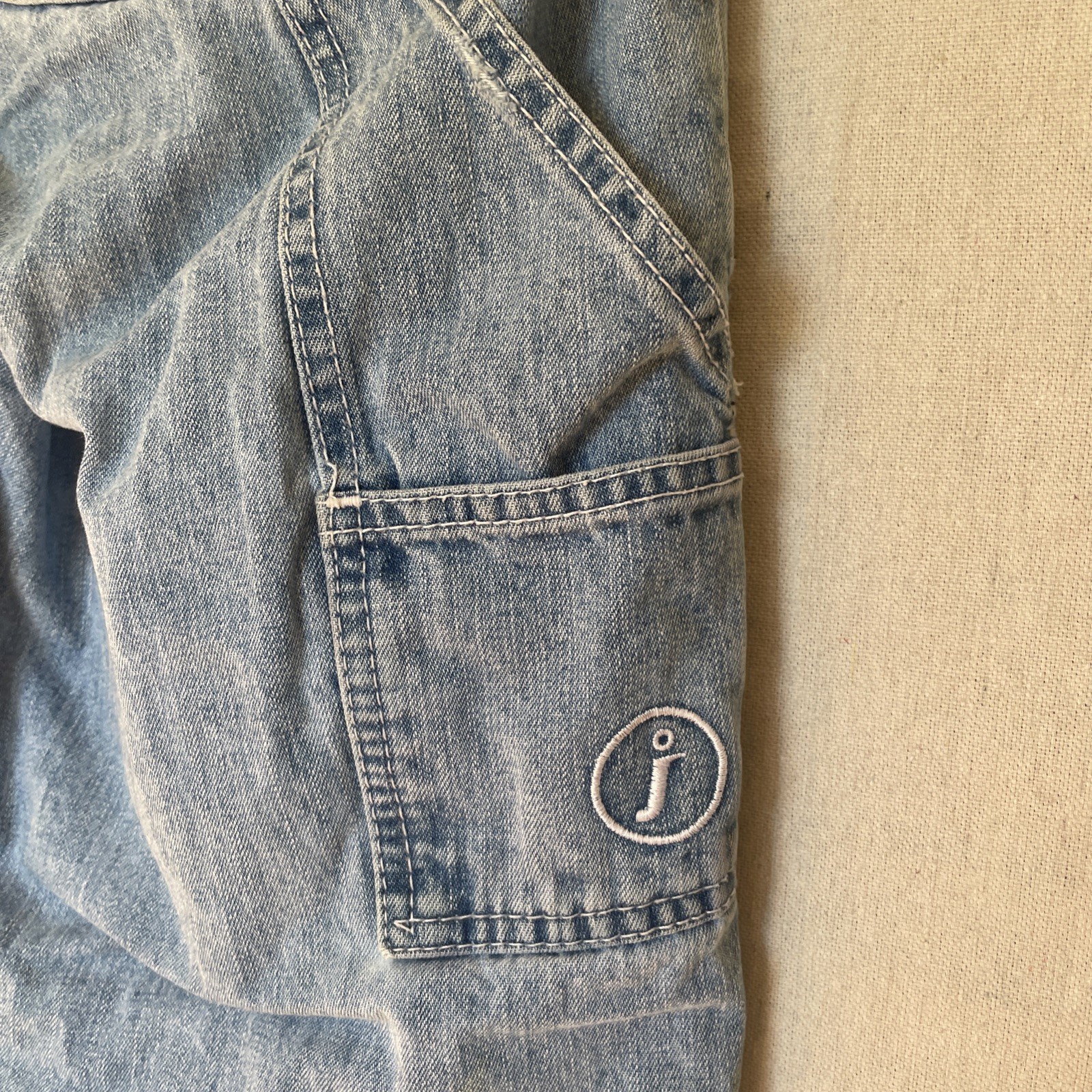 VTG Jordache Carpenter Jeans 1970’s Size 15/16 Light Wash Wide Leg