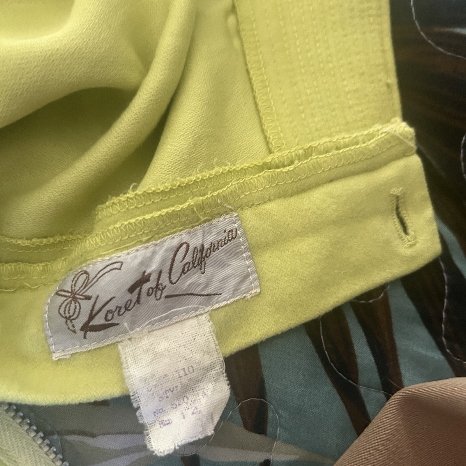 Vintage 1940s Suit Set | Jacket | Skirt | Chartreuse Green | S M | 40s